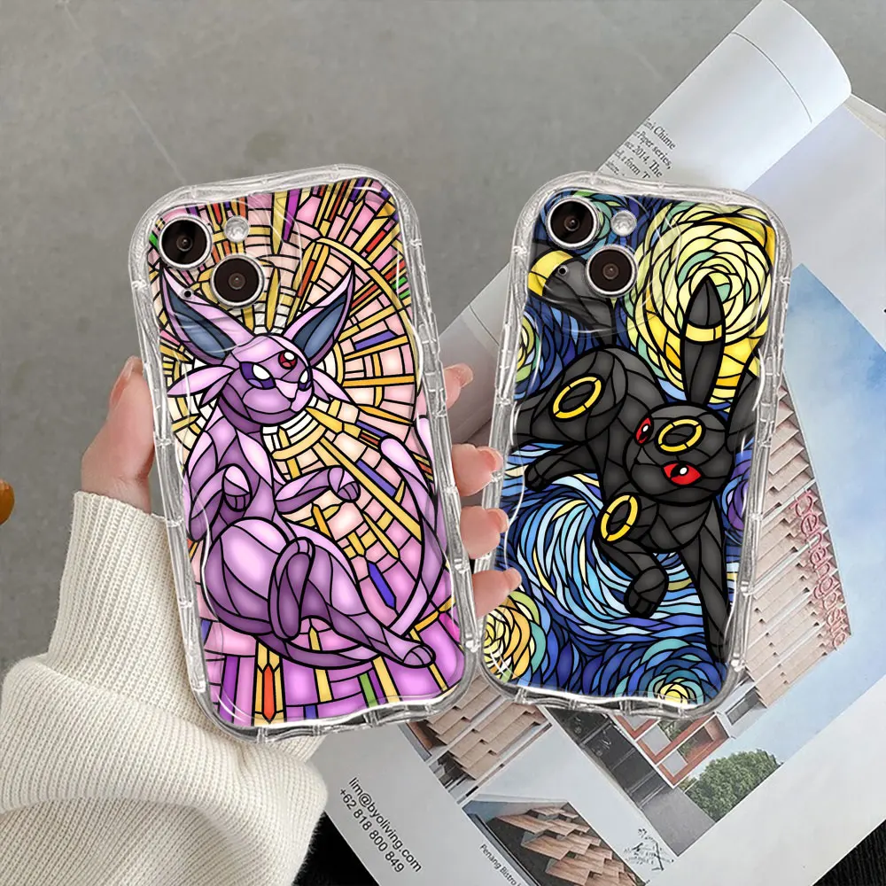 Rock P-Pokemon Evoli Gengar Telefoonhoesje Voor Iphone 14 11 Pro Se 8 13 15 Promax Xr 7 12 Mini Xs Max 6 6S 15Plus X Funda Coque Cas