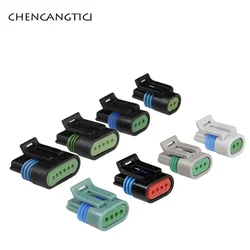 5 Sets 2 3 4 5 6 Pin Car Sensor Connector Sealed Auto Female Wire Plug 12162195 12066317 12162261