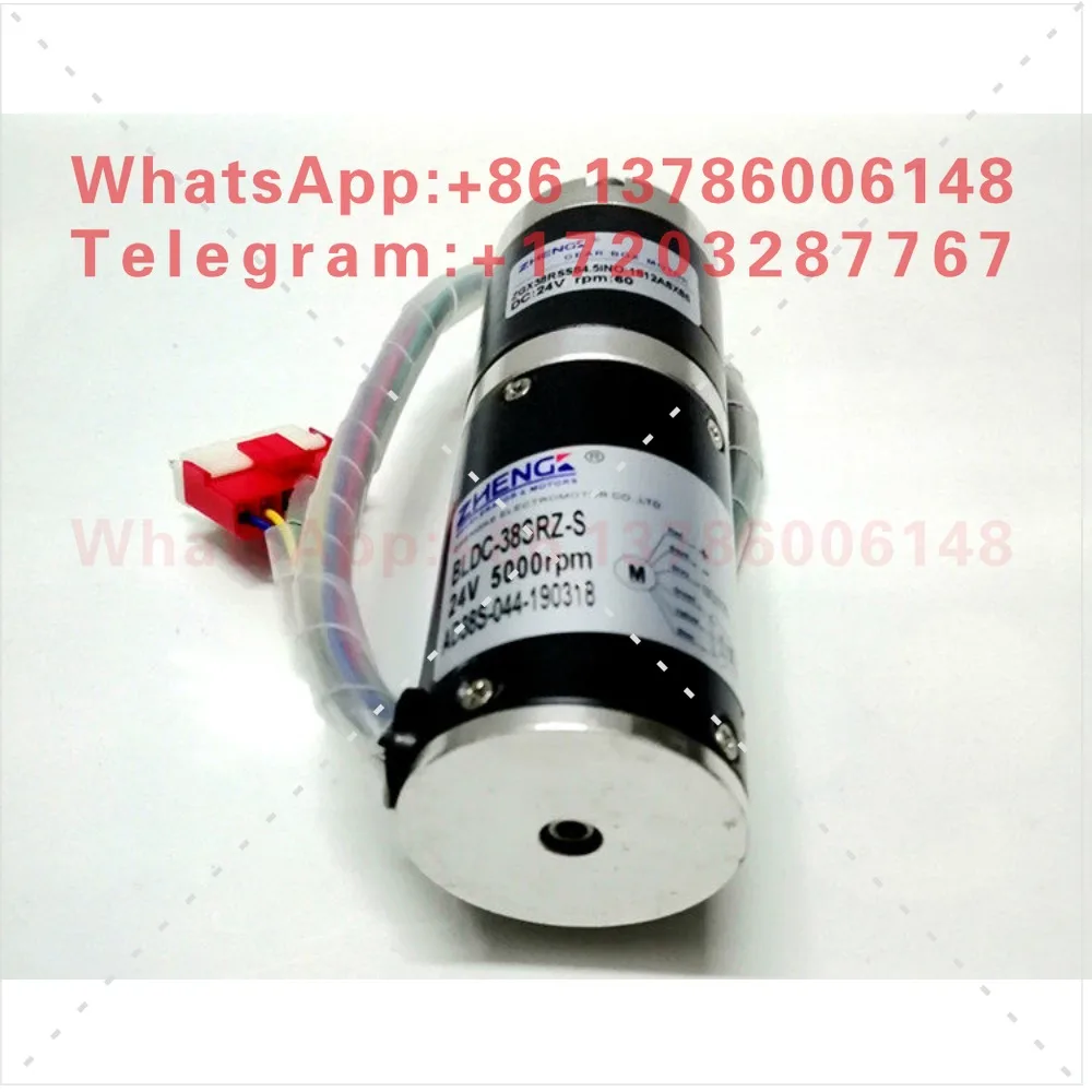 Zhengke DC brushless planetary gear reducer ZGX38RSS 24v 60 rpm built-in drive board forward and reverse speed regulation