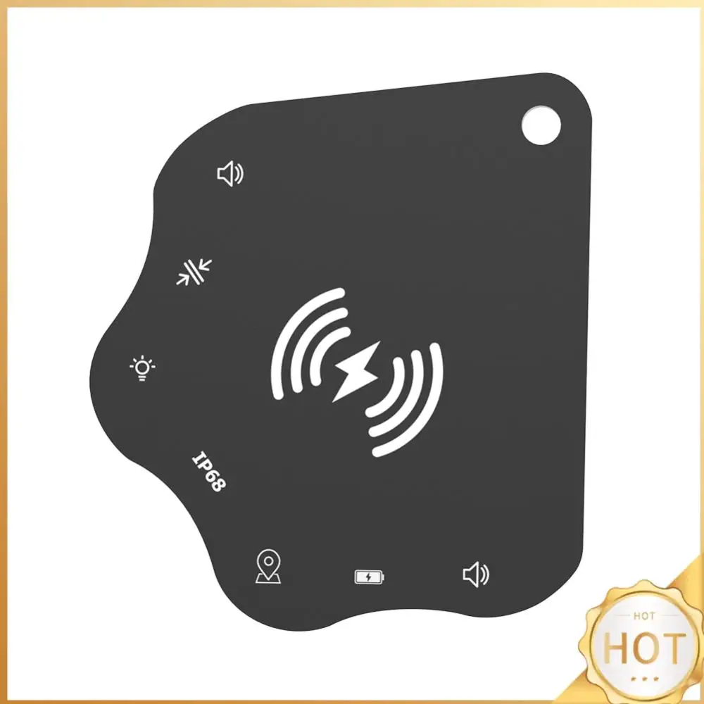

Wireless Charging Item Card Finder IPX68 Waterproof Works for Apple Find My Smart Tag Wallet Tracker for Luggage Purse and More