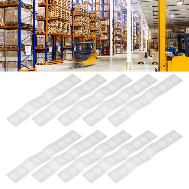 30mm UHF RFID Tags Rewritable Adhesive Labels Stickers 860-960MHz KM4Q Chip ISO 18000 6C EPC Class1 Gen2