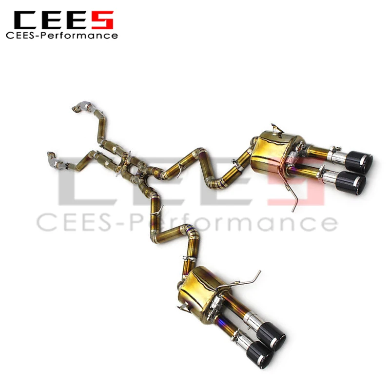 

Cees Catback выхлопная труба для BMW M3 E90 E92 E93 4.0L (2008-2013) спортивный глушитель для гоночного автомобиля с системой выхлопной трубы с катализатором