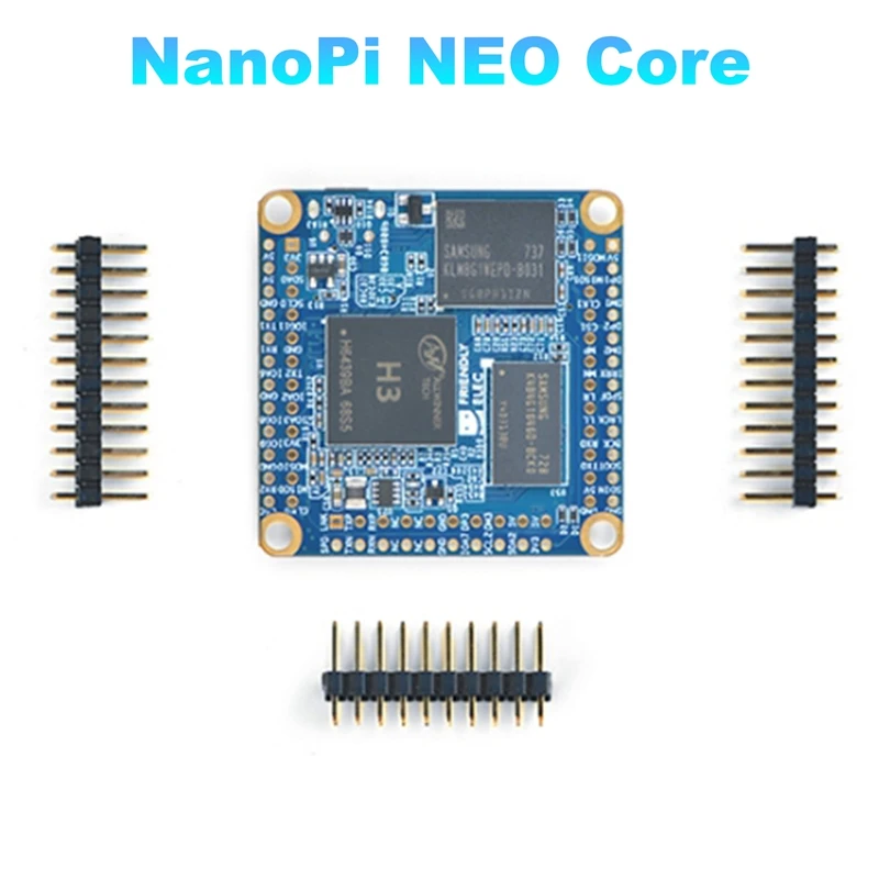 Nanopi neoコアボードiot開発,ddr3 ram,allwinner h3,クアッドコアCortex-A7,ubuntucore