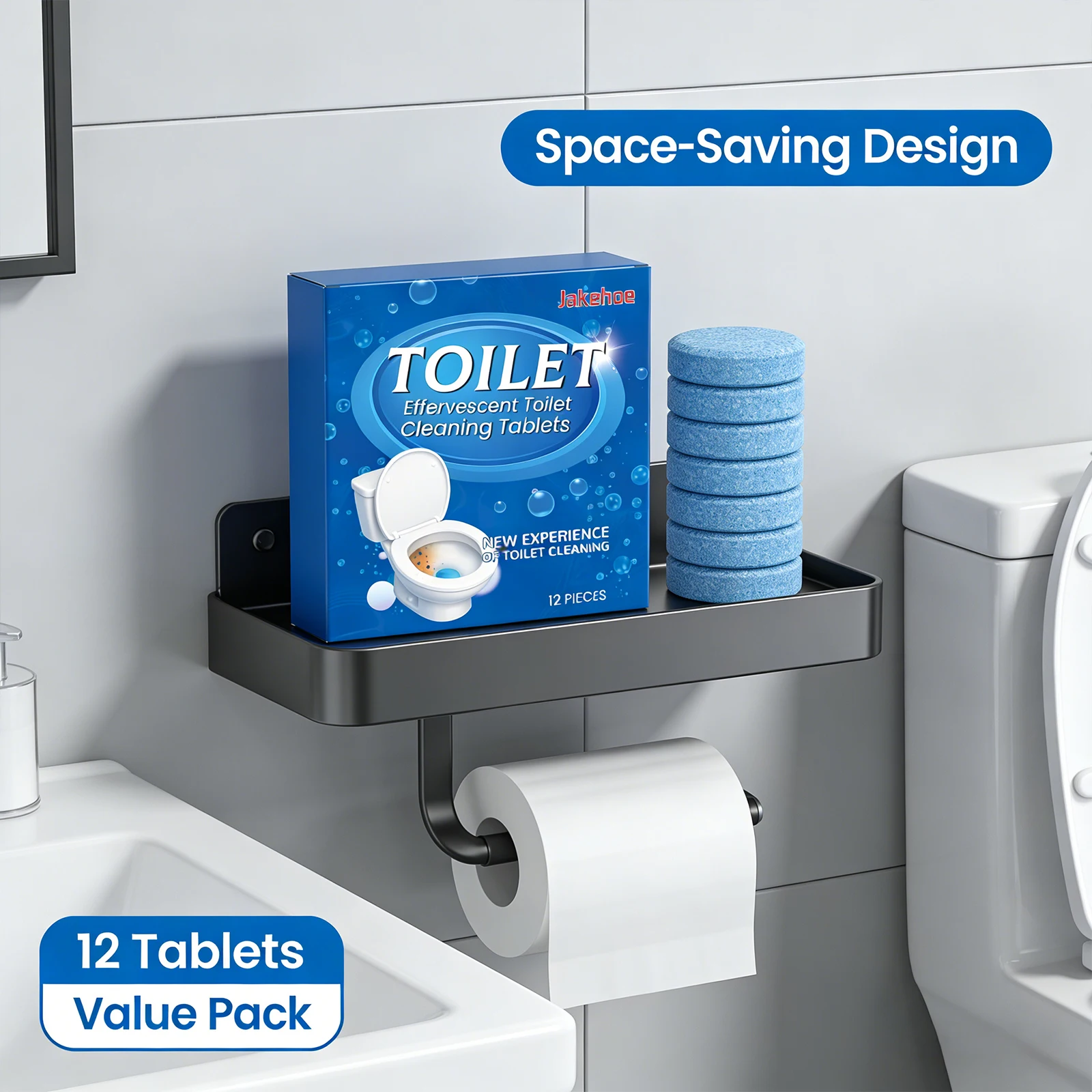 Shower Steamer Tablet - Bestseller Toilet Cleaning Effervescent Tablets Household