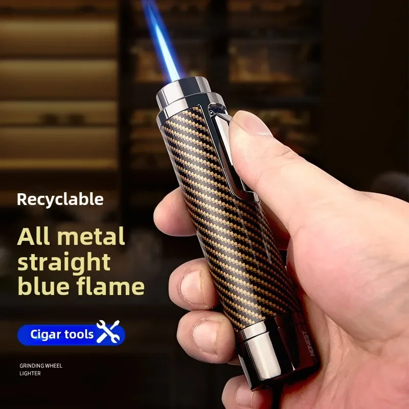 

HONEST Mini Welding Gun Turbo Torch Lighters Creative Metal Windproof Cigar Lighter Butane Gas Lighter Smoking Accessories