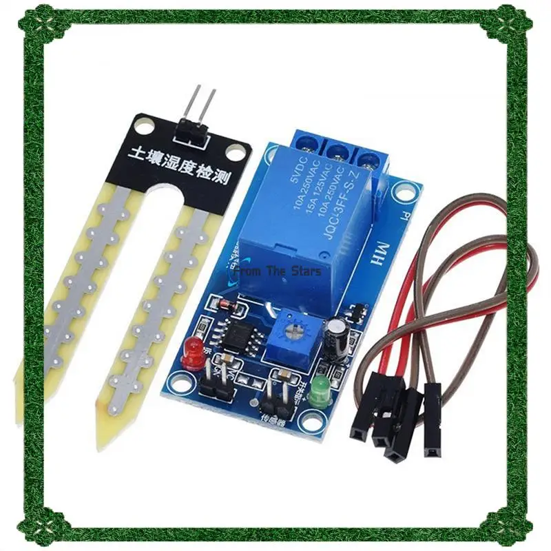 24-Hour Delivery Soil Moisture Sensor Relay Control Module Automatic Watering Of The Humidity Starting Switch