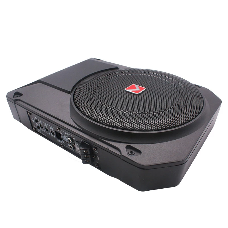 10-inch Car Audio Modification 800W 12V Active High-power Ultra-thin Car Subwoofer Car Subwoofer