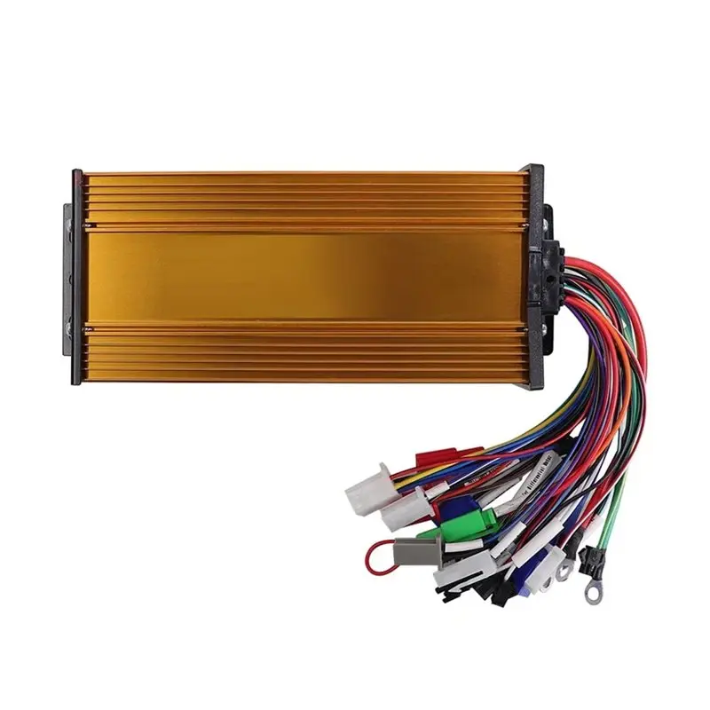 X07A 36V-84V 1200W 1300W 1500W 3-Mode Sinusoid Brushless Speed Parts Motor Controller Parts for Electric Scooter E‑Bike