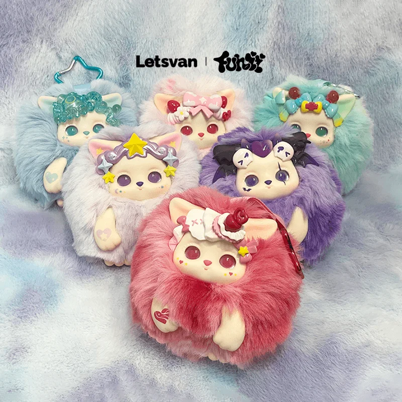 Letsvan Funii Cloud Dream Island Plush Doll Handmade Blind Box Trendy Toy Girl Gift