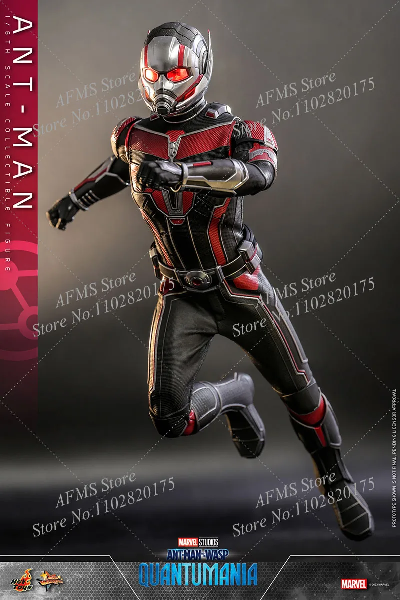 HOTTOYS MMS690 1/6 Scale Collectible Figure Paul Rudd Ant-Man and the Wasp：Quantumania 12Inch Men Soldier Action Figure Model