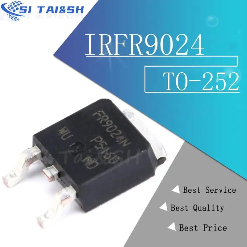 

10pcs IRFR9024 FR9024 TO252 IRFR9024N IRFR9024NTRPBF IRFR9024NTR Data system