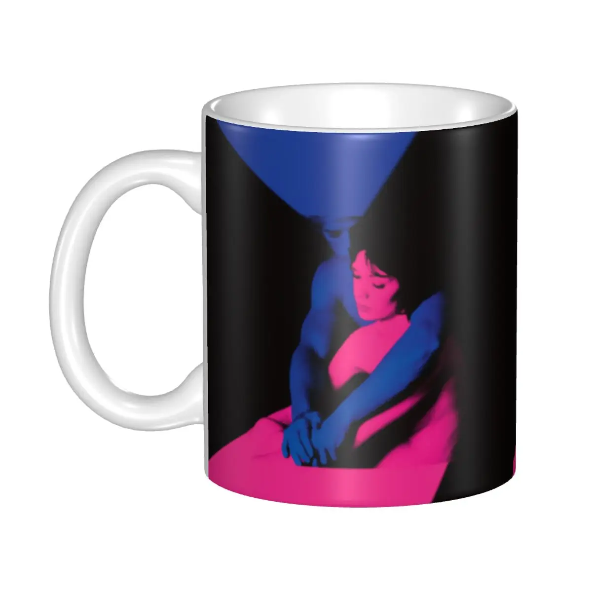 Custom DIY Tv Girl Music Rock Pop Band Ceramic Mug Customized Coffee Cup Creative Gift