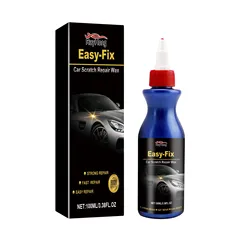 Car Scratch Recovery Wax Car Paint Scratch Wax Car Scratch Wax Sponge Set Suitable For All Vehicle Paint Care 100ML