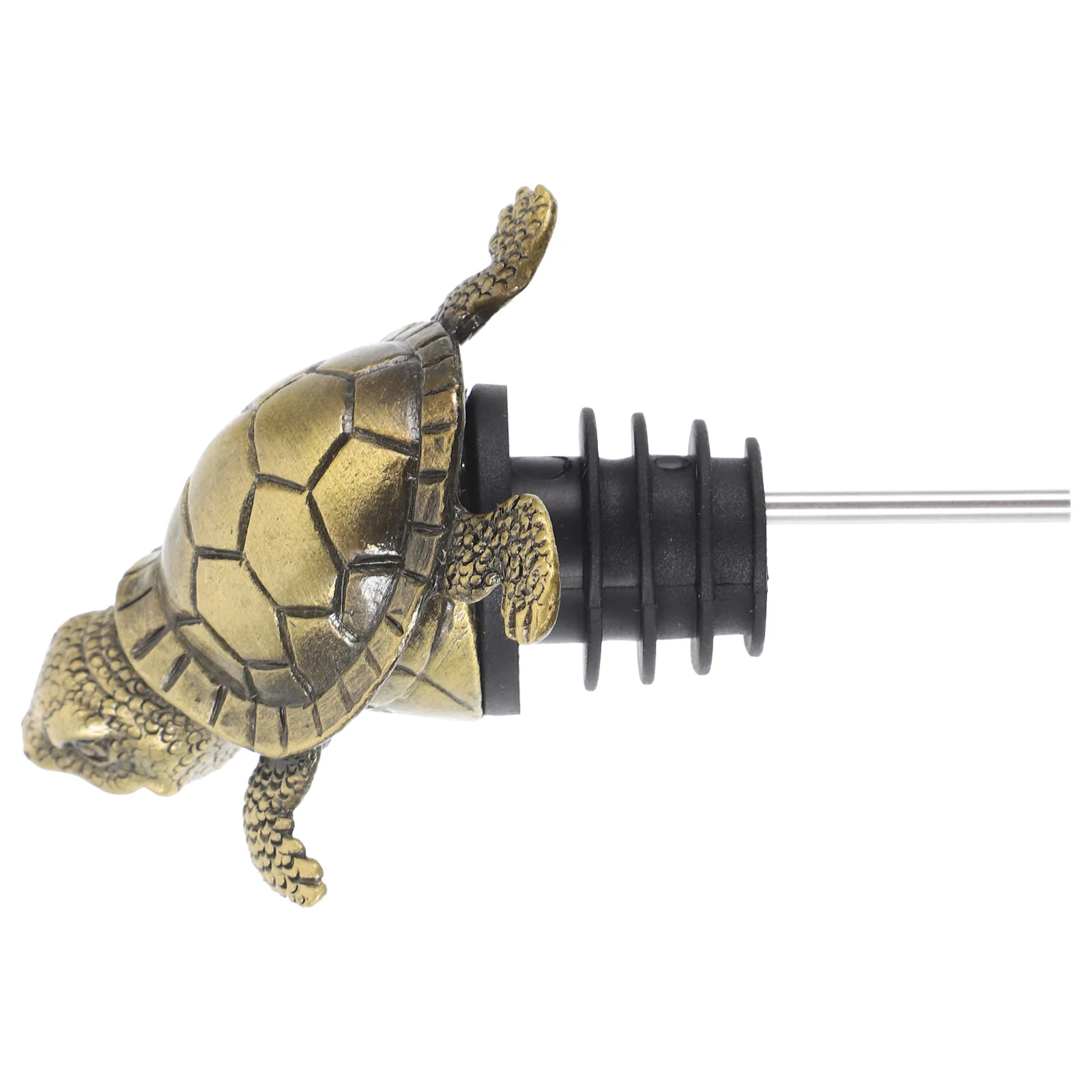 

Sea Creative Fresh-keeping Stopper Animals Oil Spout Zinc Alloy Turtle Pourer