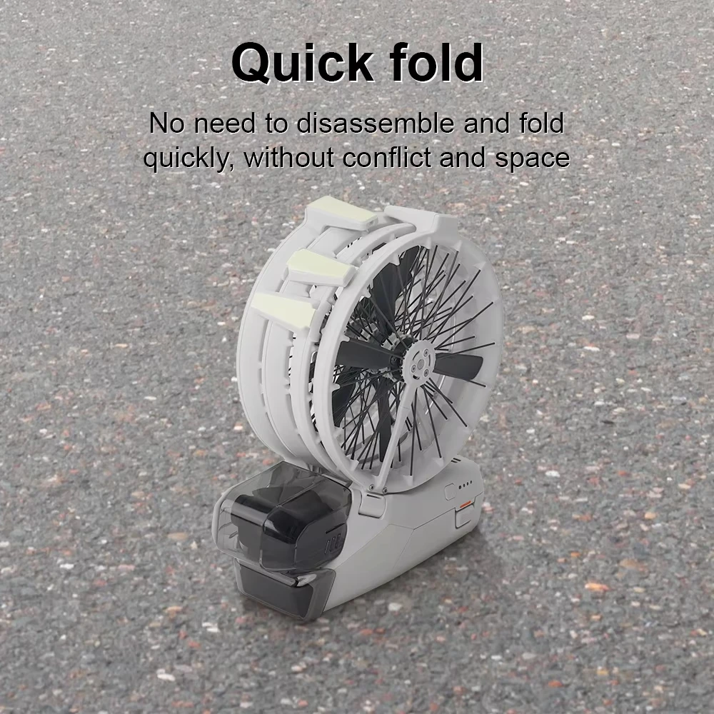 Applicable For DJI FLIP Folding Free Dismantling Luminous Tripod Anti-drop And Scratch-proof Protective Frame Drone Accessories