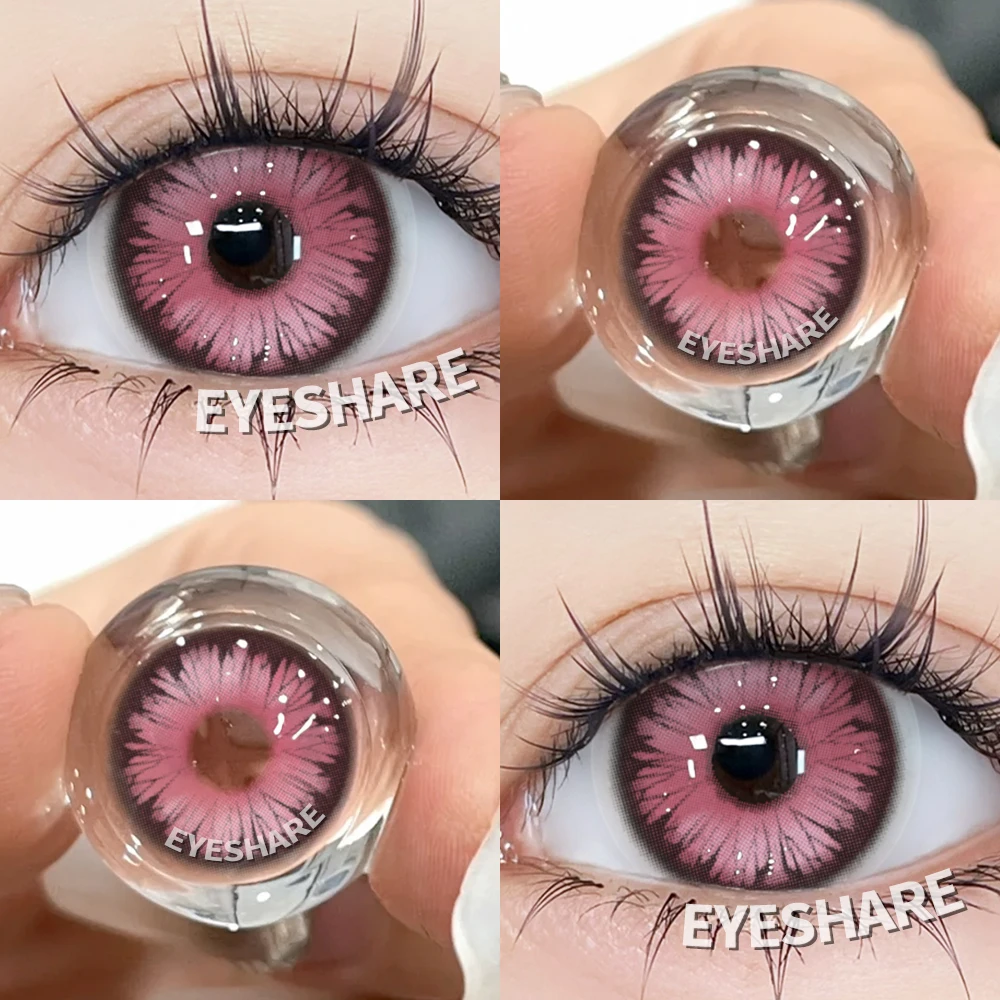 EYESHARE MADRID Serie Farbige Kontaktlinsen für Augen Lila Linsen Verrückte Halloween Anime Zubehör Schönheit Schüler Niedliche Linse