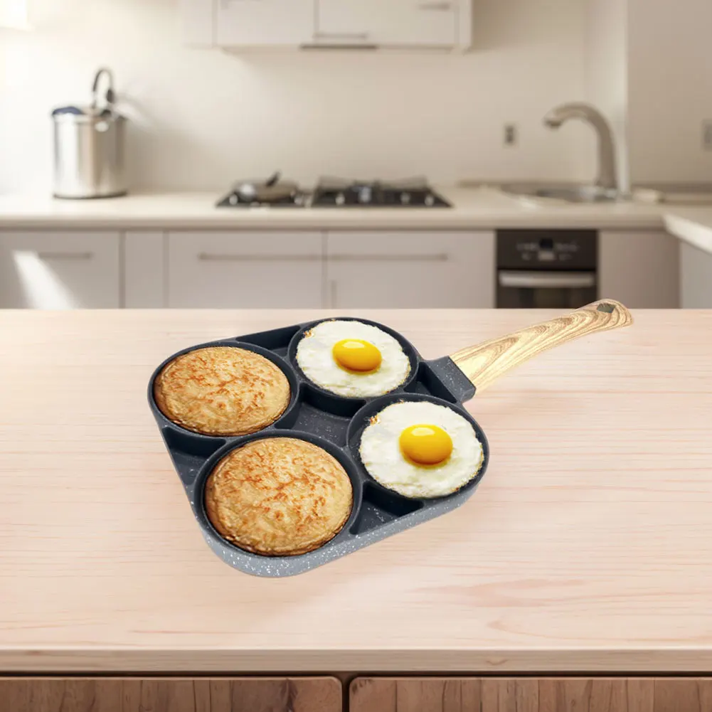 7/4 Cups Non-stick Griddle Pancake Maker Egg Omelet Crepe Frying Pan Pancake Shapes Pan Perfect for Kids Breakfast