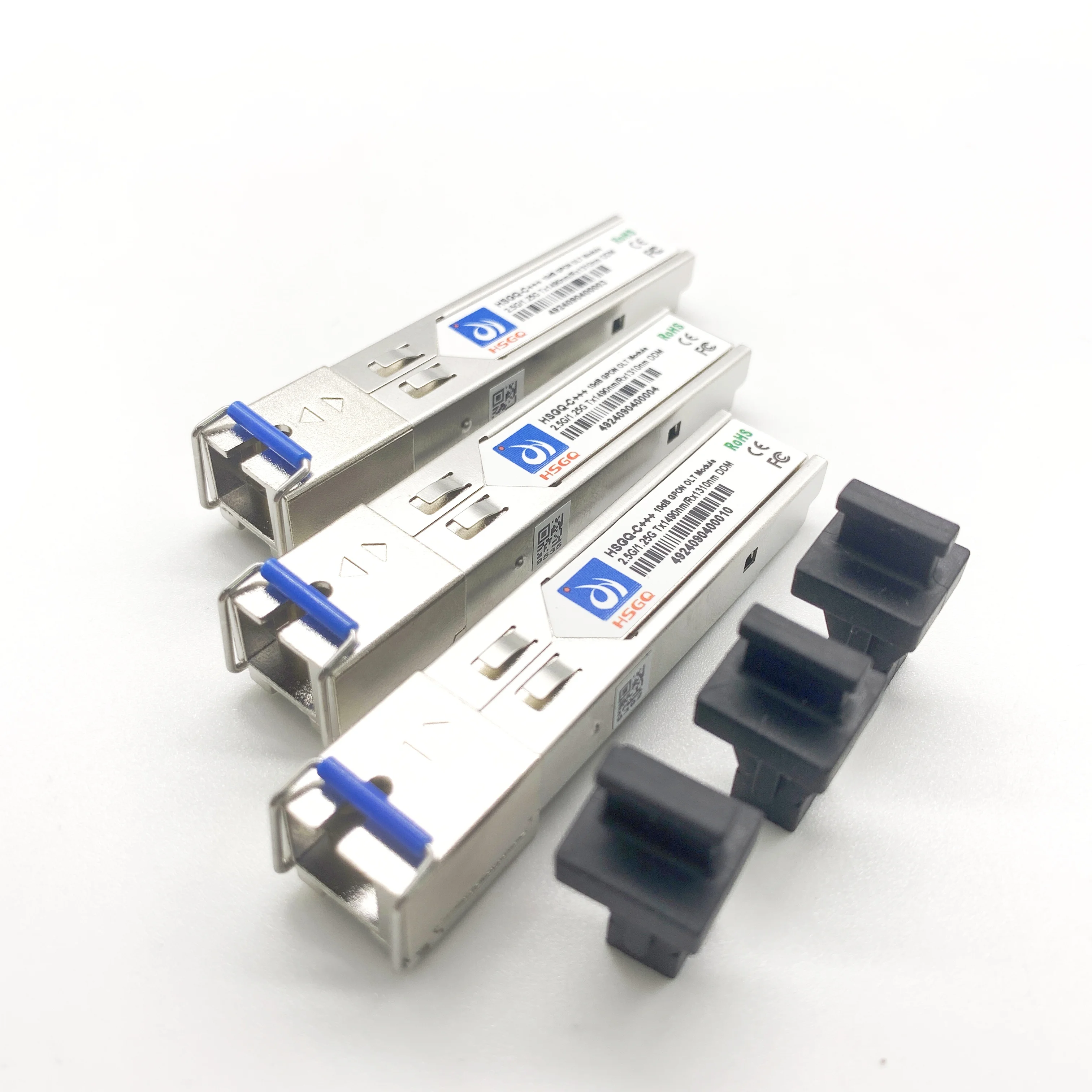 C +++ 10dB GPON OLT modul SFP Tx1490nm/Rx1310nm GPON OLT C +++ modul SFP serat optik modul GPON 10dB Transceiver konektor SC