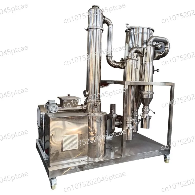 Laboratory Flash Dryer Industrial Granular Rotary Flash Dryer Citric Acid Powder Dryer