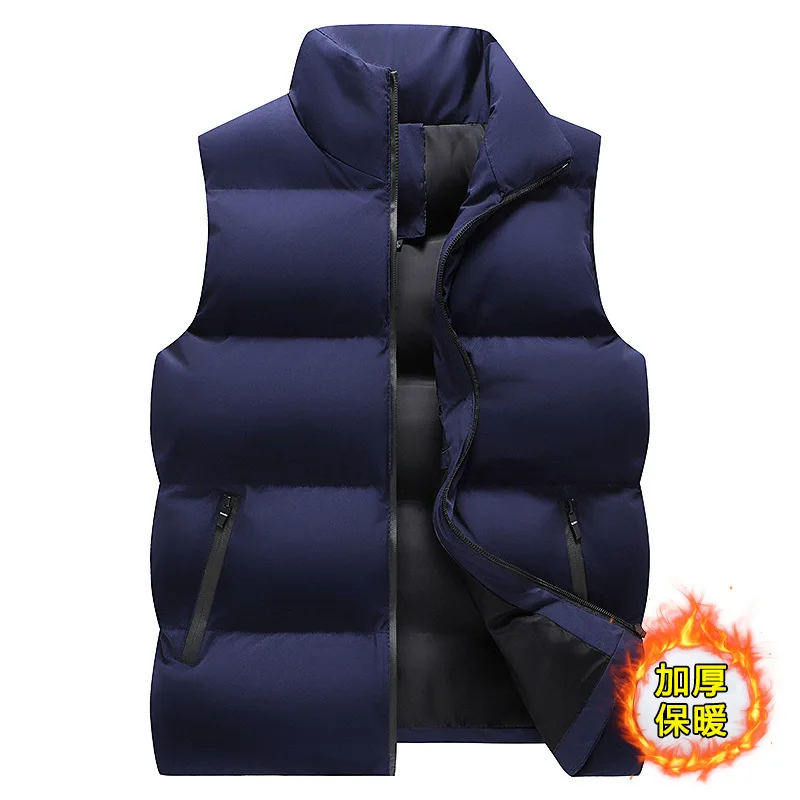 2023 autunno e inverno nuovo gilet in cotone stagione maschile casual versione coreana del cappotto caldo gilet giovanile sottile e bello di tendenza