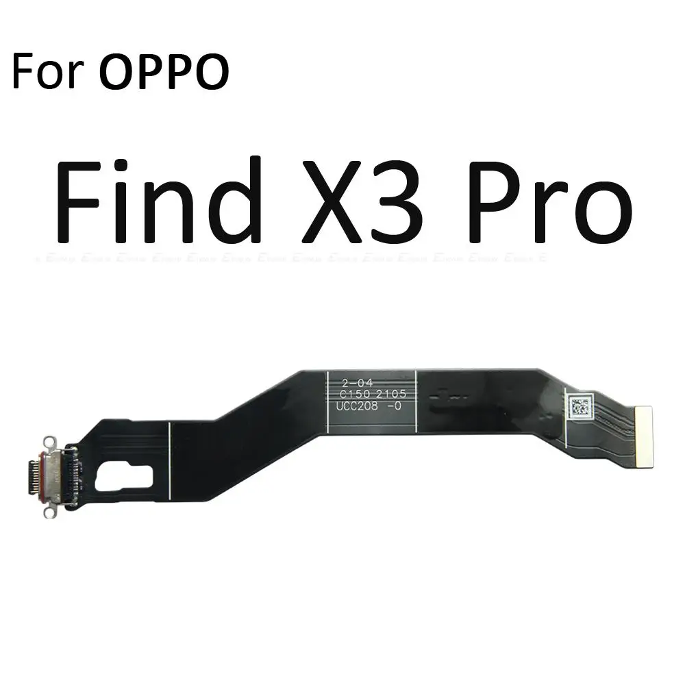 For OPPO Find X3 X2 X R17 RX17 R15 Neo Pro Lite R15x Charging Port Jack Board Charger USB Connector Dock Flex Cable