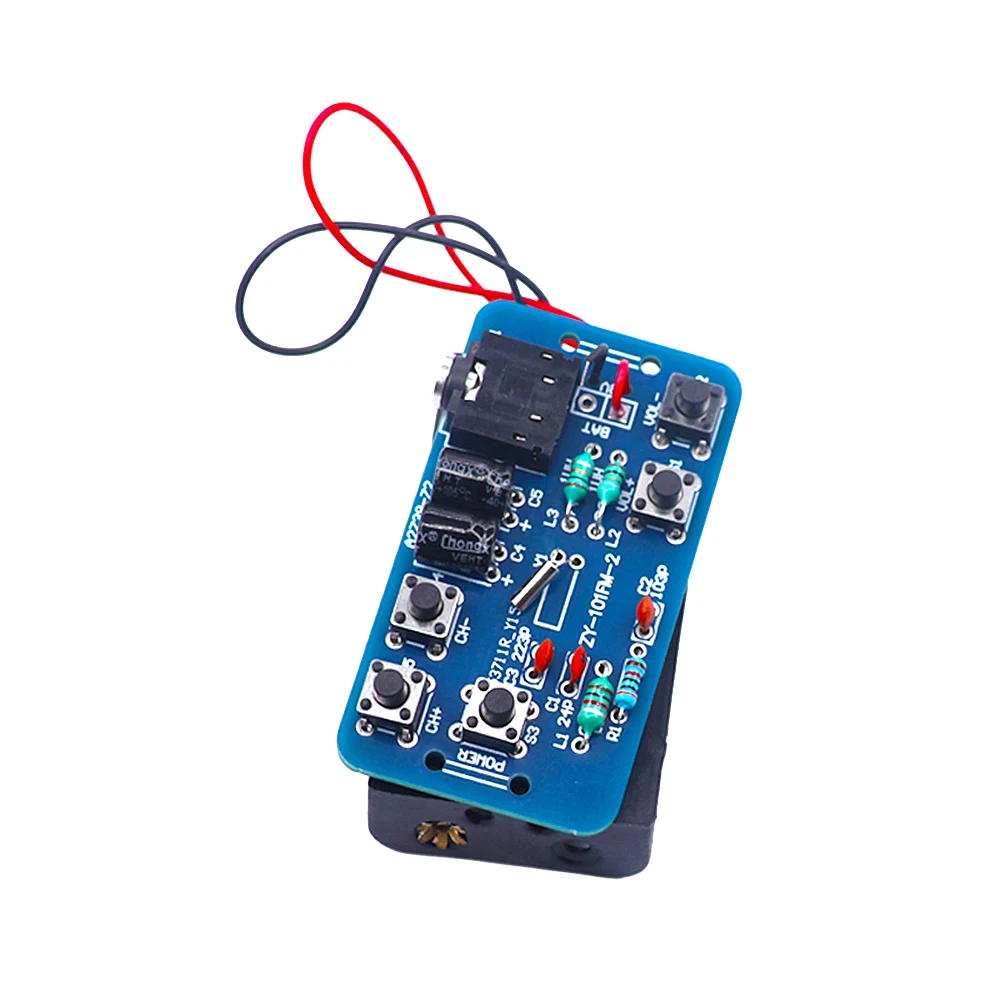 76-108MHz FM Radio Kit RDA5807 Radio Module Electronic Production Training DIY Kit Wireless FM Receiver Module