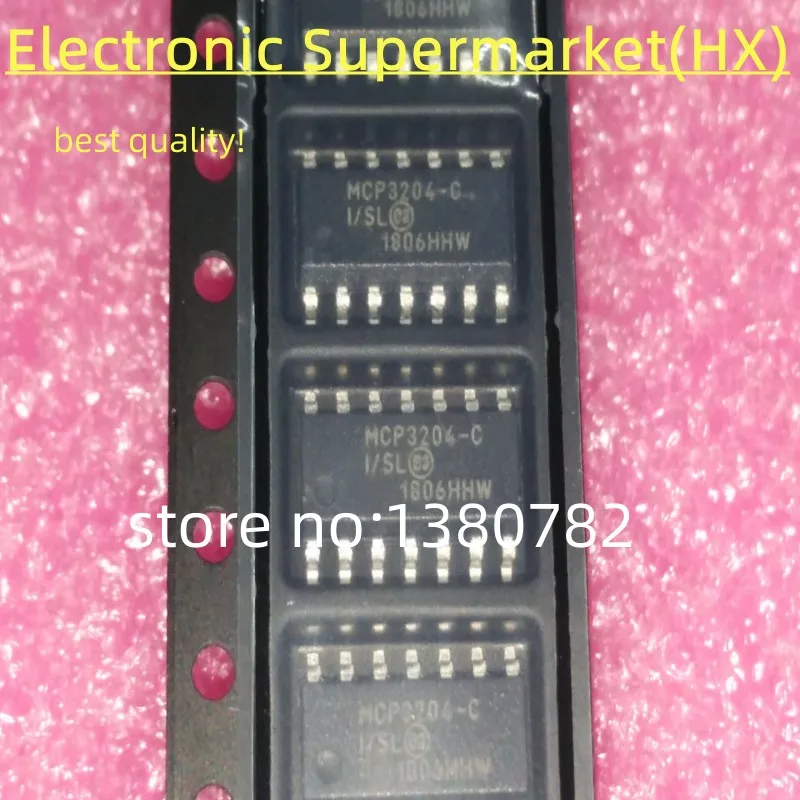 

Free Shipping 10pcs-50pcs MCP3204-CI/SL MCP3204-C SOP-14 New IC In stock!