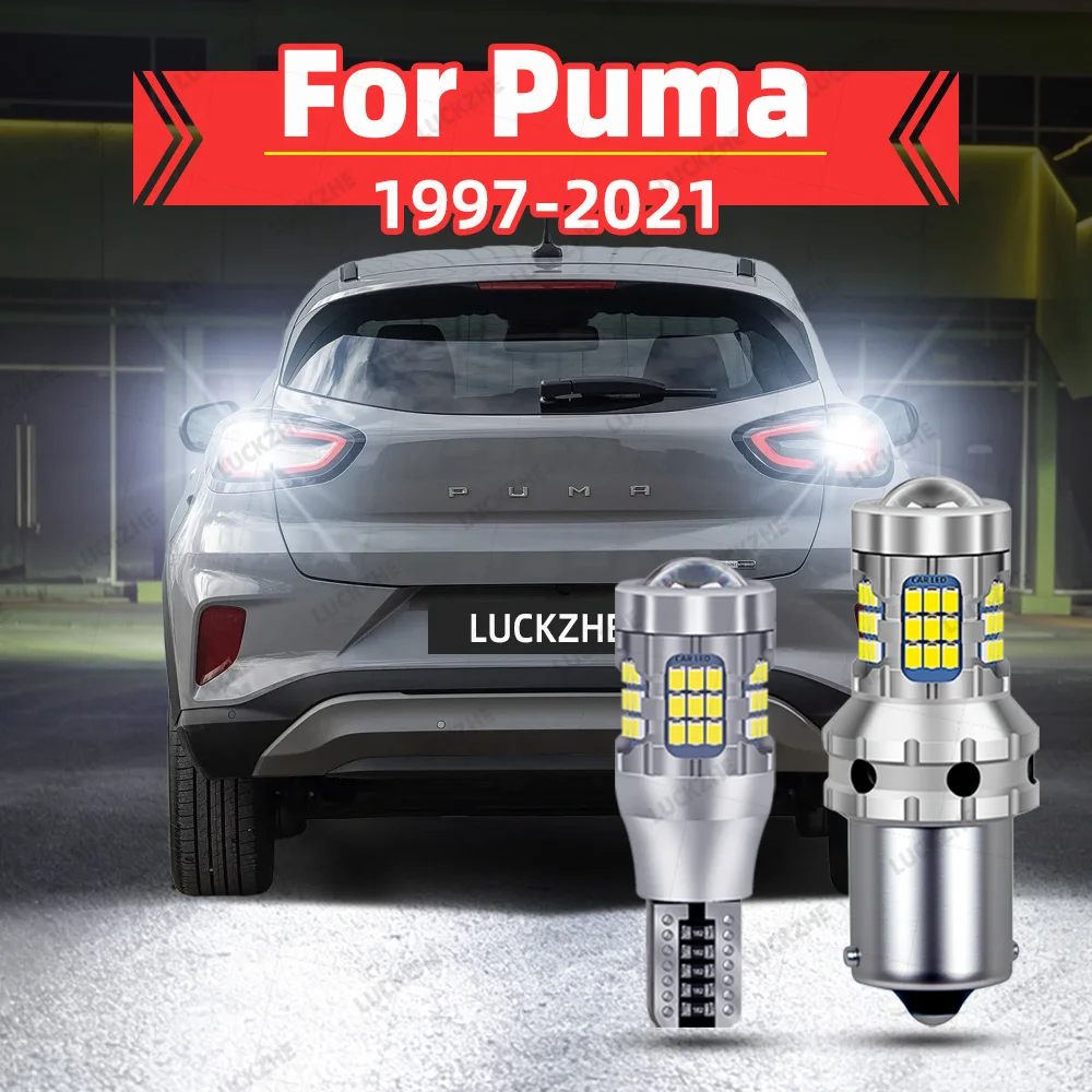 For Ford Puma EC JK2 CF7 2019 2020 2021 2022 LED Reverse Lights Backup Bulb Reversing Light Puma Accessories White Reverse Lamp
