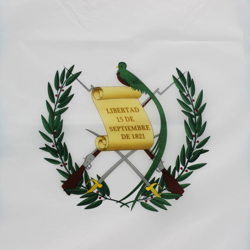 90x150 سنتيمتر علم غواتيمالا 3x5 أقدام سوبر بولي كرة القدم العلم داخلي في الهواء الطلق البوليستر معلقة العلم