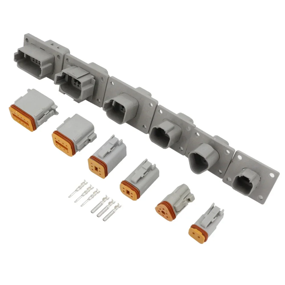 DT04-2/3/4/6/8/12P-L012 Connector DT06-2S Automotive Waterproof Wire Electrical Connector with Board Socket Male Female