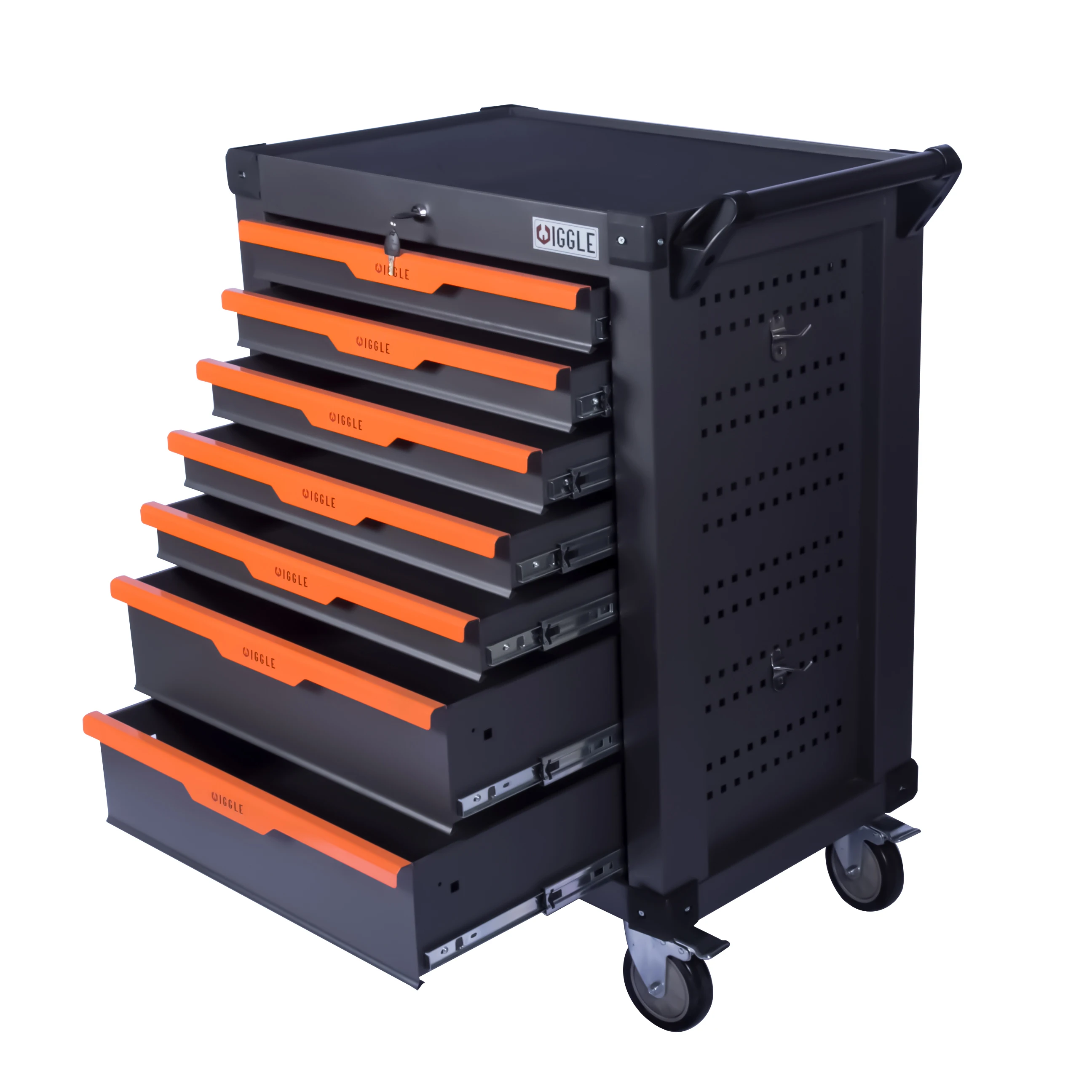 Tool cabinet Trolley With 7 Drawers Auto repair Multi-function Tool Box Set