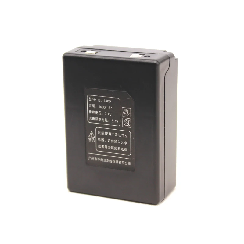 7.4V 1600mAh Li-ion BL-1400 Battery Replacement for Hi-Target V8.V9.V10 Survey Instrument Rechargeable Battery Pack