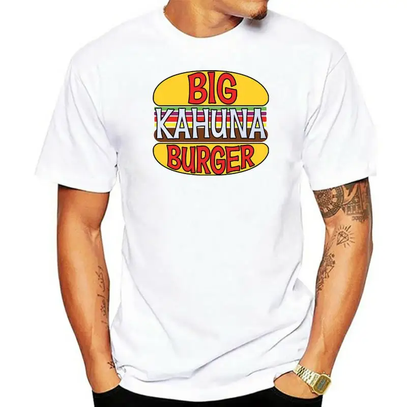 Pulp Fiction Big Kahuna Burger Tee S -3XL T-Shirt Quentin Tarantino Printed Men  T Shirt Clothes Top Tee Simple