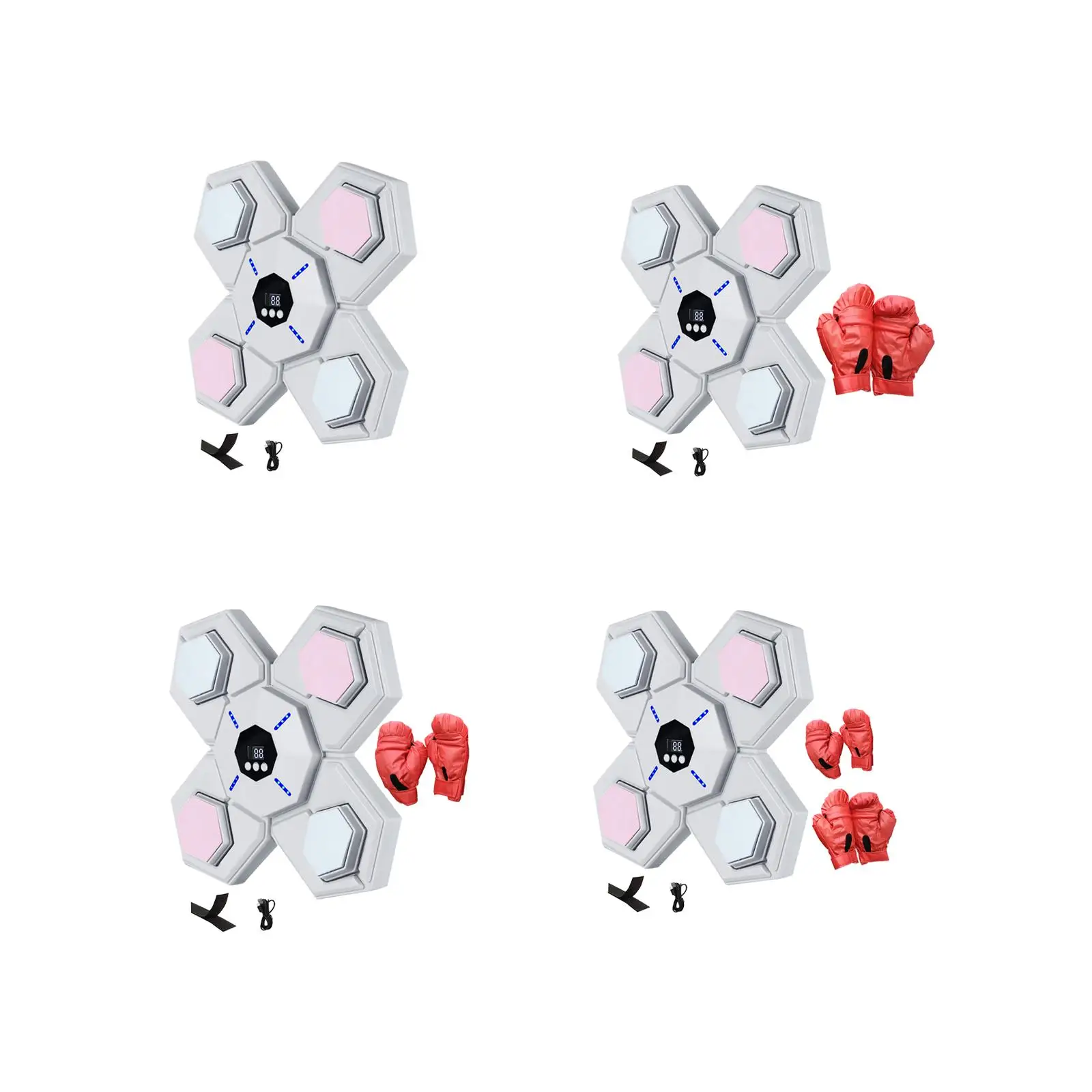 

Boxing Machine Sandbag Training Pad Equipment Speed Adjustable Focus Training