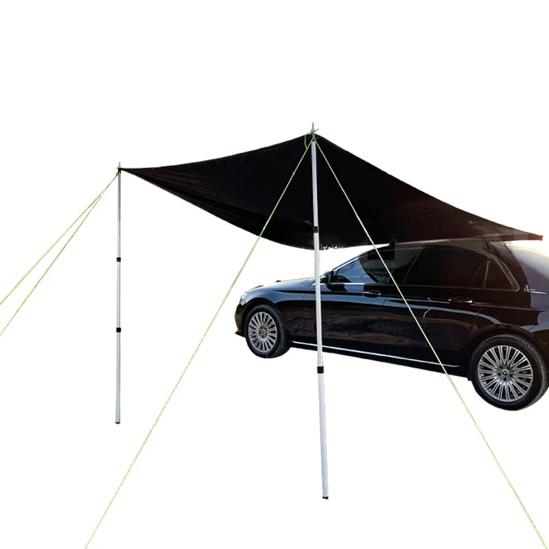 New Design Detachable Car Side Awning Car Side Awning 180 Degree Awning Roof Top Tent Base With Suction Cup