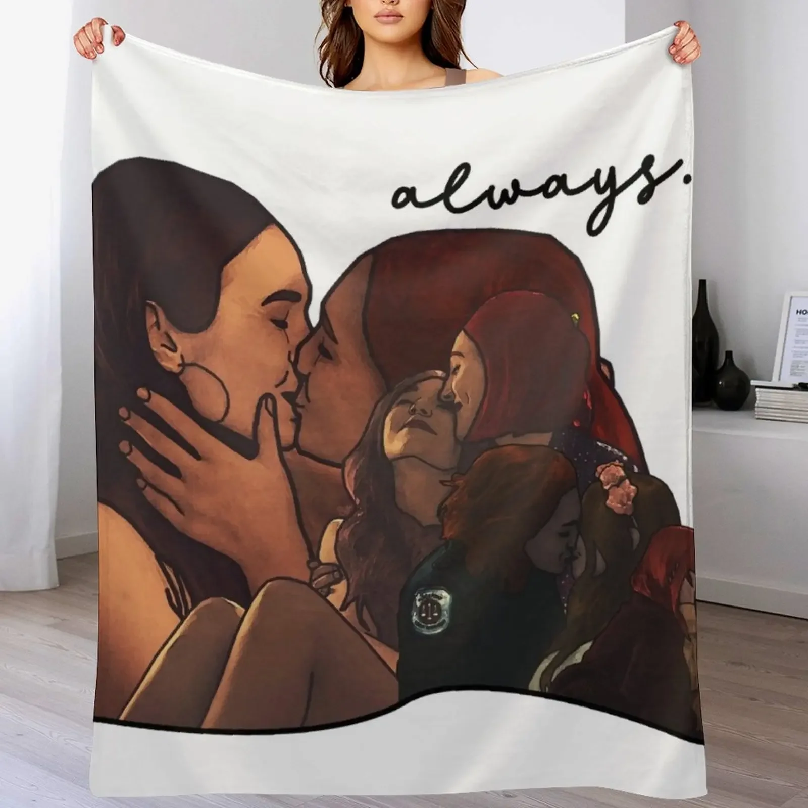 wayhaught - always Throw Blanket Breathable Lightweight Blanket for Adults Kids