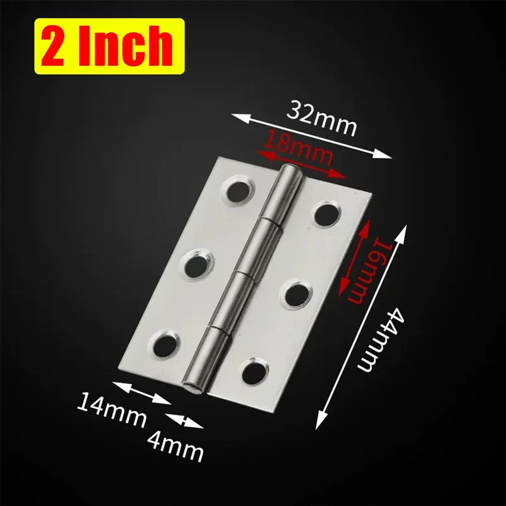 1-4 Zoll Universal Tür Scharniere Stecker Edelstahl Möbel Schublade Schrank Fitting Scharnier Hause Türen Hardware Zubehör