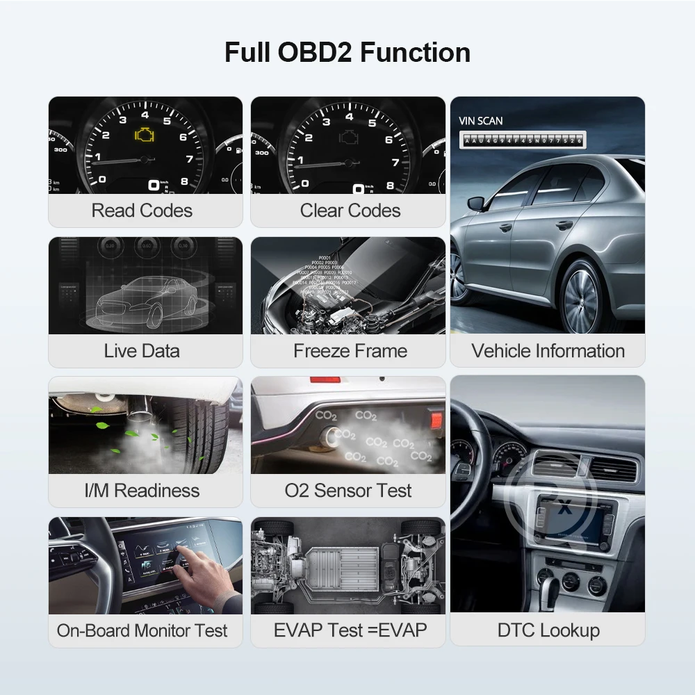 THINKCAR THINKDIAG MINI Auto OBD2 Scanner Sistemi completi Diagnosi Tutte le auto Strumenti di scansione di diagnosi automobilistica gratuiti a vita