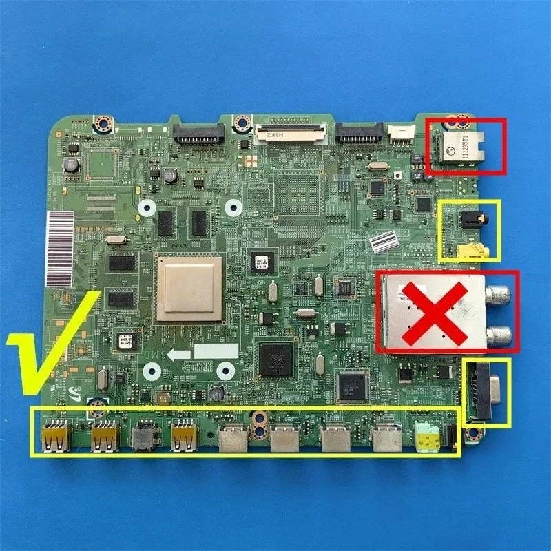 TV,メインボード,BN94-05368B, BN41-01604C,ue32d6100sw,ue37d6100sw,ue40d6100sw,ue46d6100sw,BN94-05367X用のビデオマザーボード