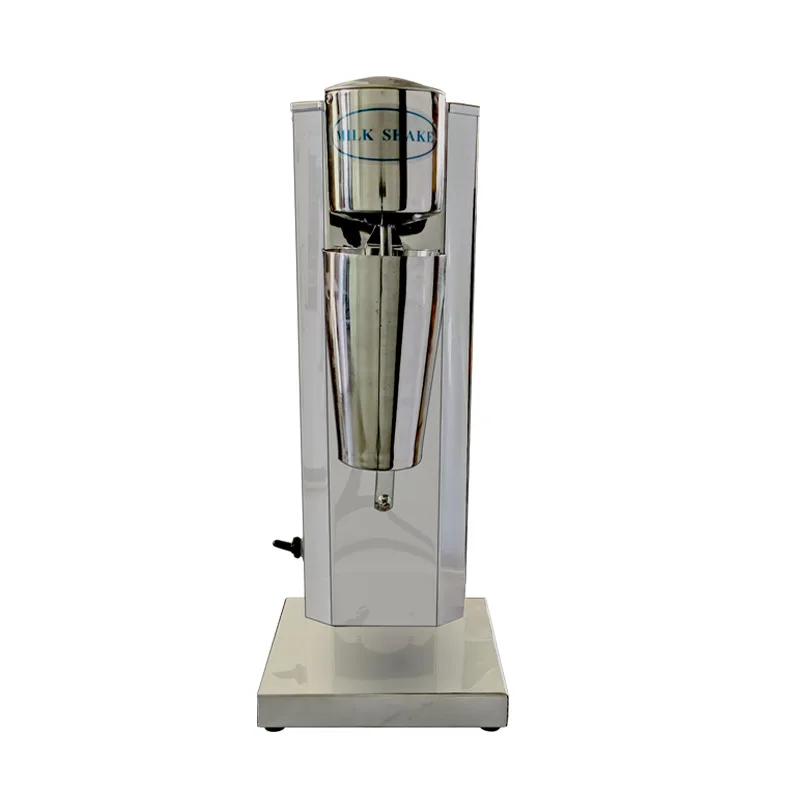 

Factory Direct New Commercial Stainless Steel Milkshake Machine Double Head Electric Foam Shaker for Tea Shops Single Double