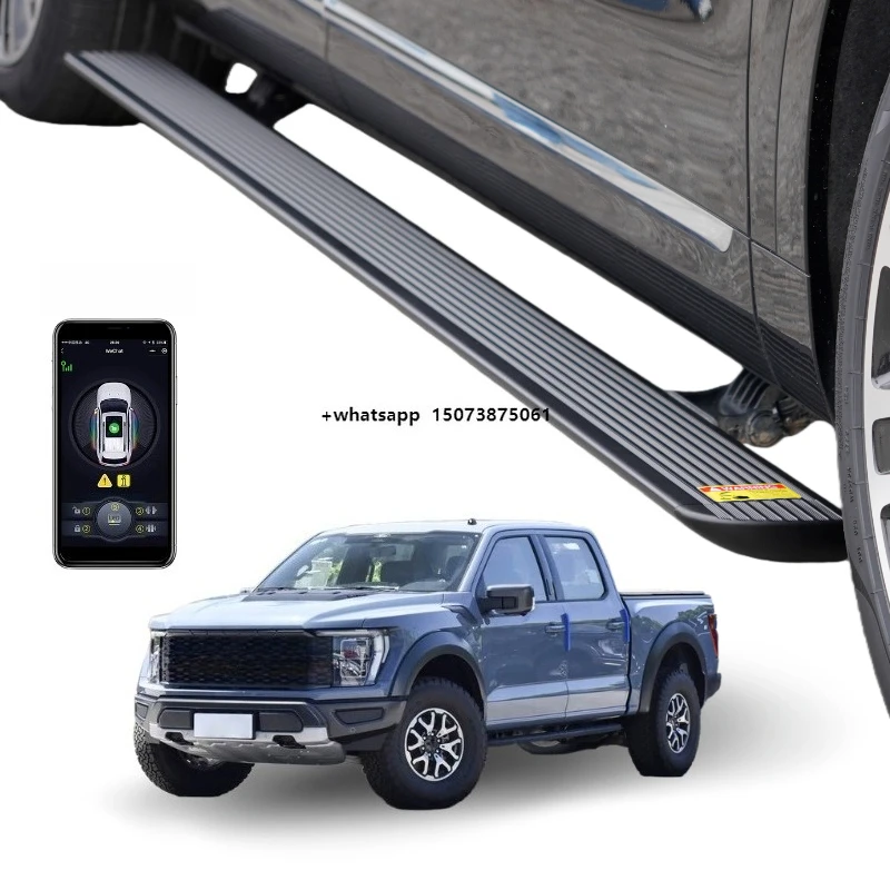 

High Quality Automatic Retractable Power Steps for 2023 F150 Electric Running Board Pickup Accessories