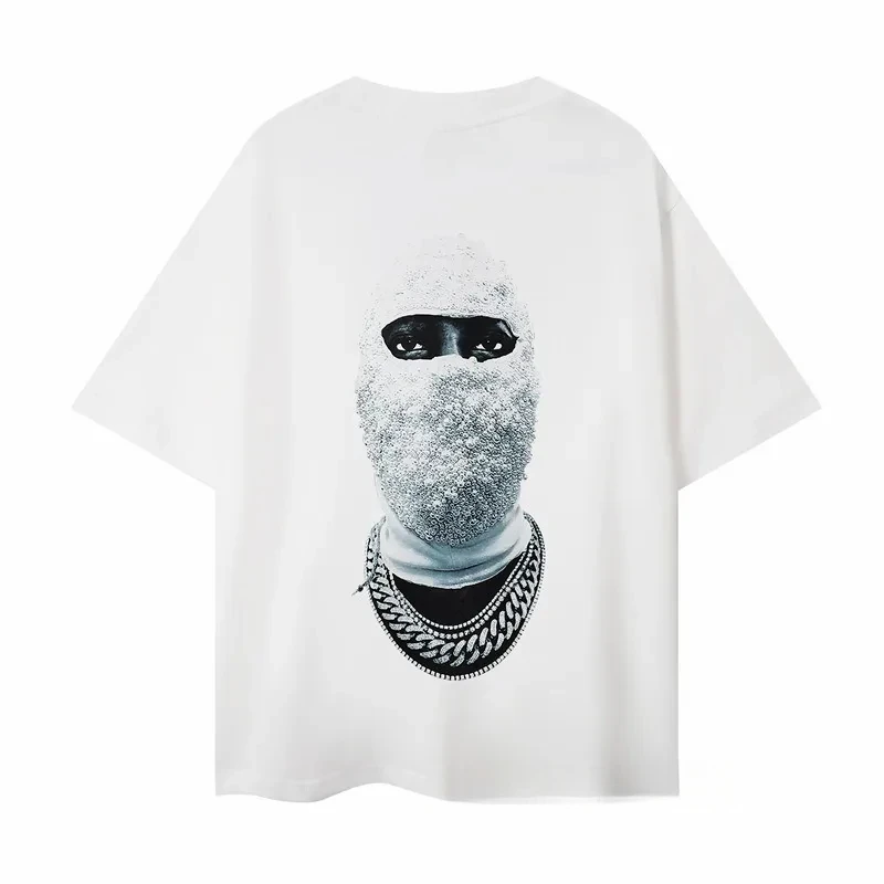 Ih Nom Uh Nit Mens Graphic Cotton T Shirts Pearl High-end Luxury Unisex Style Both of Men and Women