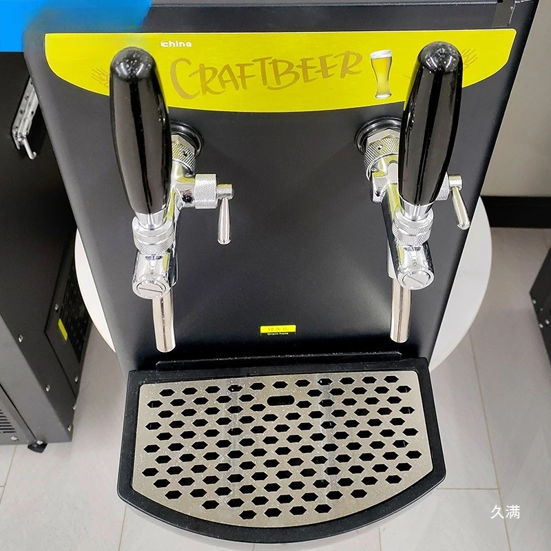 Beer machine Draft beer ur double heads Small desktop water refrigeration refrigerator Bar craft brewing equipment Selling wine