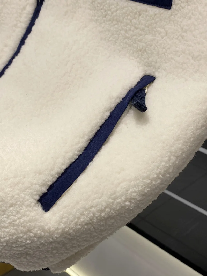 Gilet chaud Fce pour l'extérieur, coupe-vent, automne hiver, fermeture éclair, ample, Fiber de Polyester, col montant, fort Index thermique