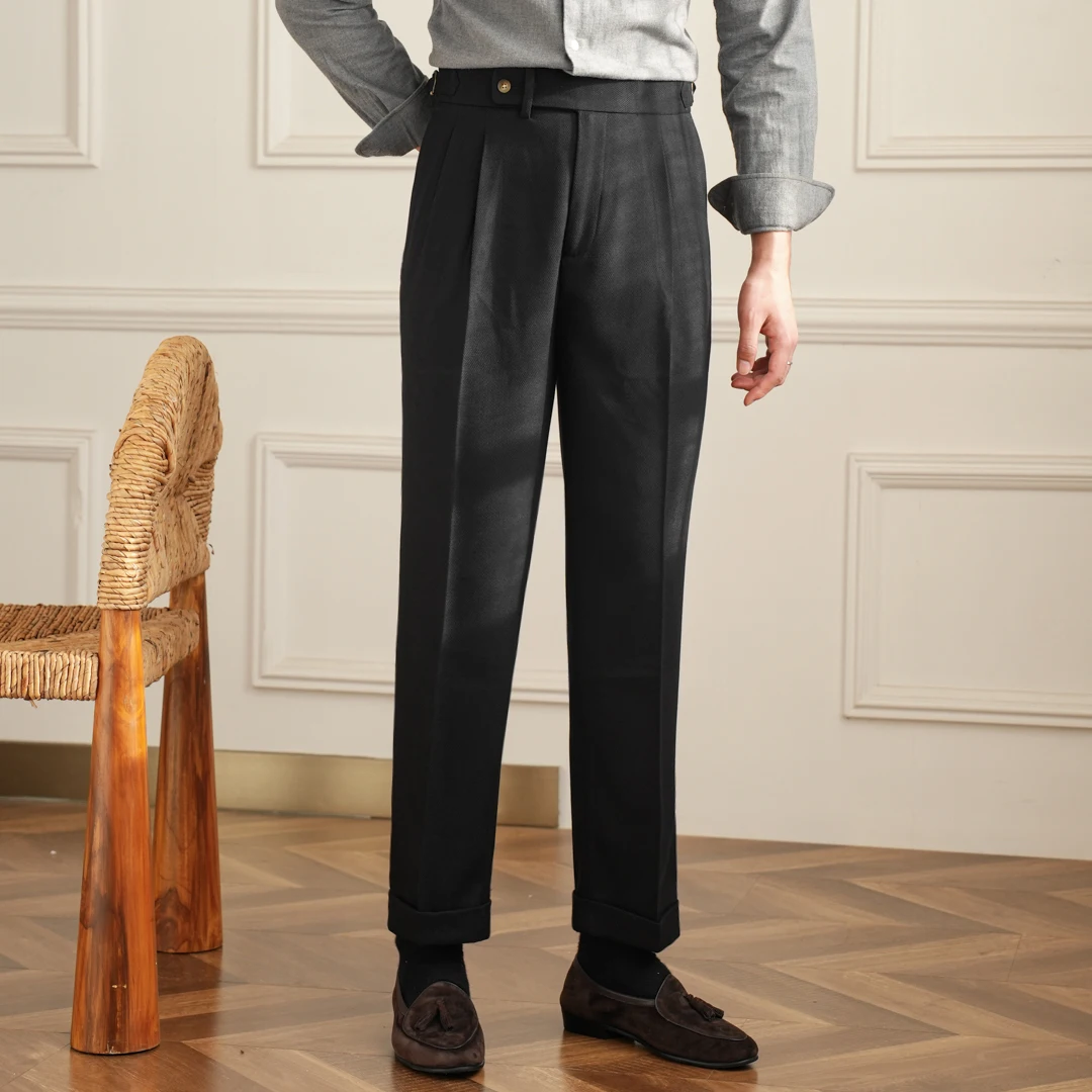 NONE Naples High Waist Straight Trousers 4