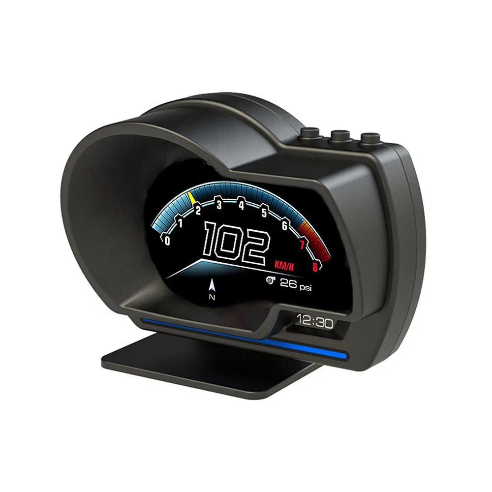 2026 HOT Multi-functions OBD2+GPS auto electronics car digital gauge Car Head Up Displays HUD car OBD2 Gauge