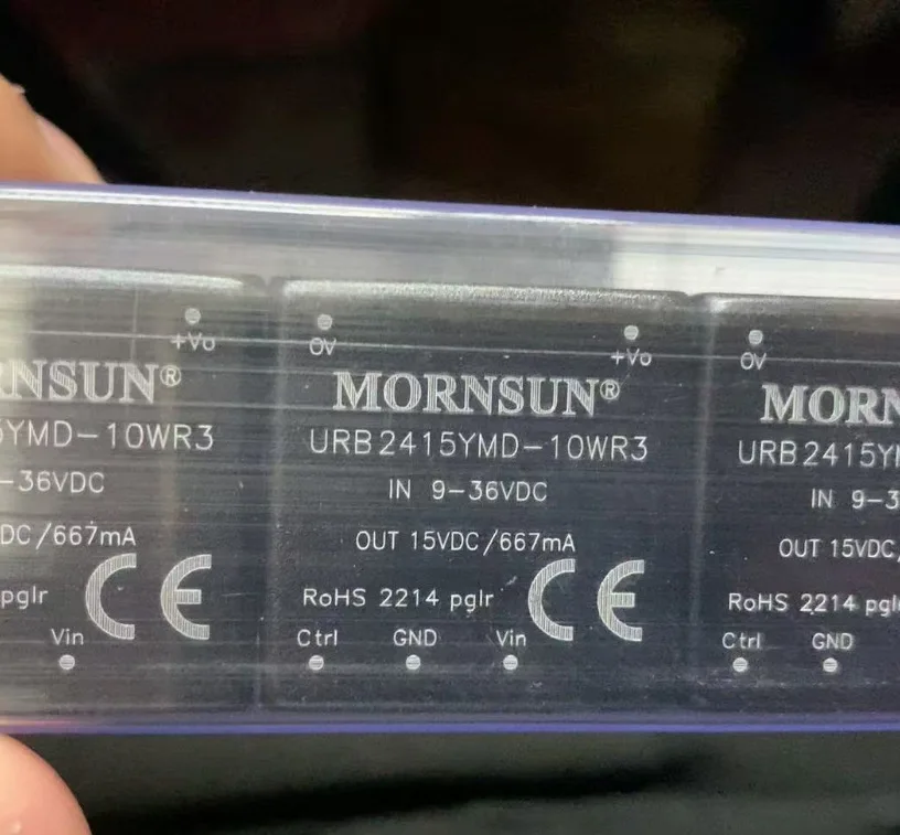 The URB2415YMD-10WR3 isolated power module is brand new