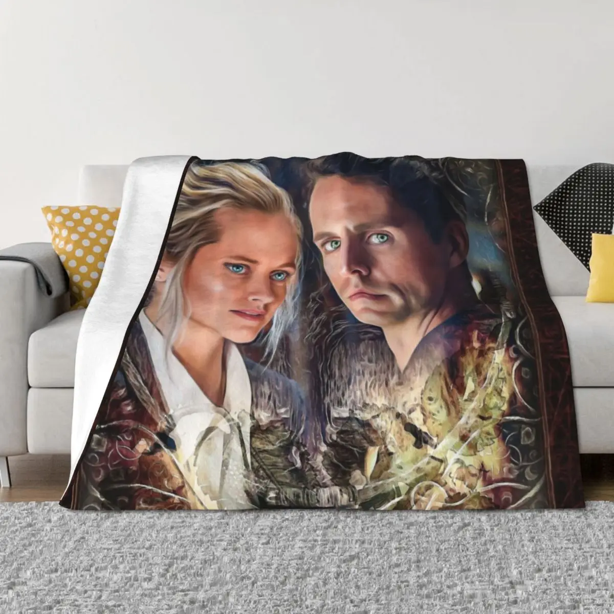 

A Discovery of Witches Throw Blanket Flannel Fabric funny gift Custom Blankets For Sofas Blankets