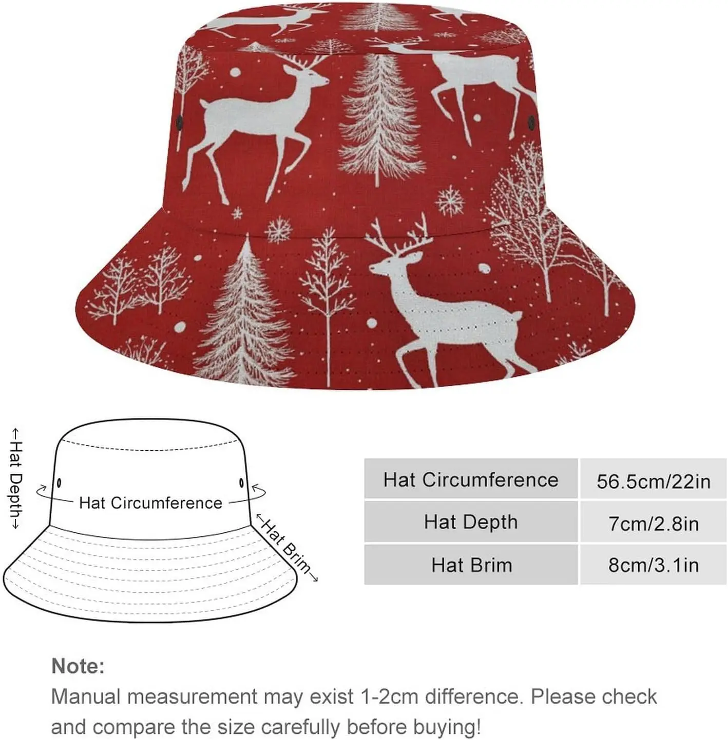 Unisex Cute Print Bucket Hat Summer Travel Fisherman Cap Jellyfish and Corals Fisherman Hat Vintage Jellyfish Print