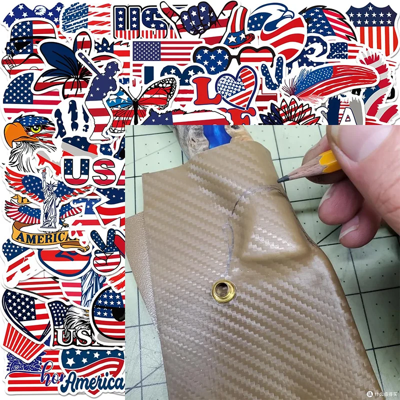 

8 Sizes American LOGO Camouflage KYDEX Thermoform Sheet Plate Thermoplastic Board for Sheath Scabbard Holsters DIY Make Material